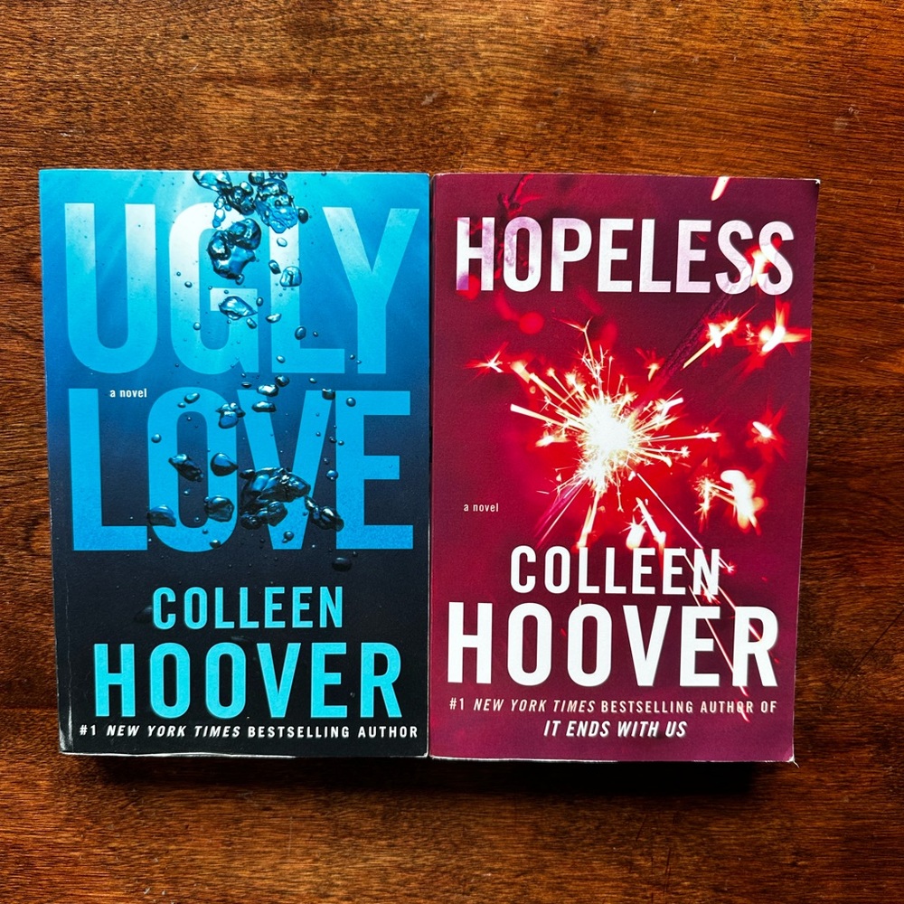 Two Colleen Hoover books